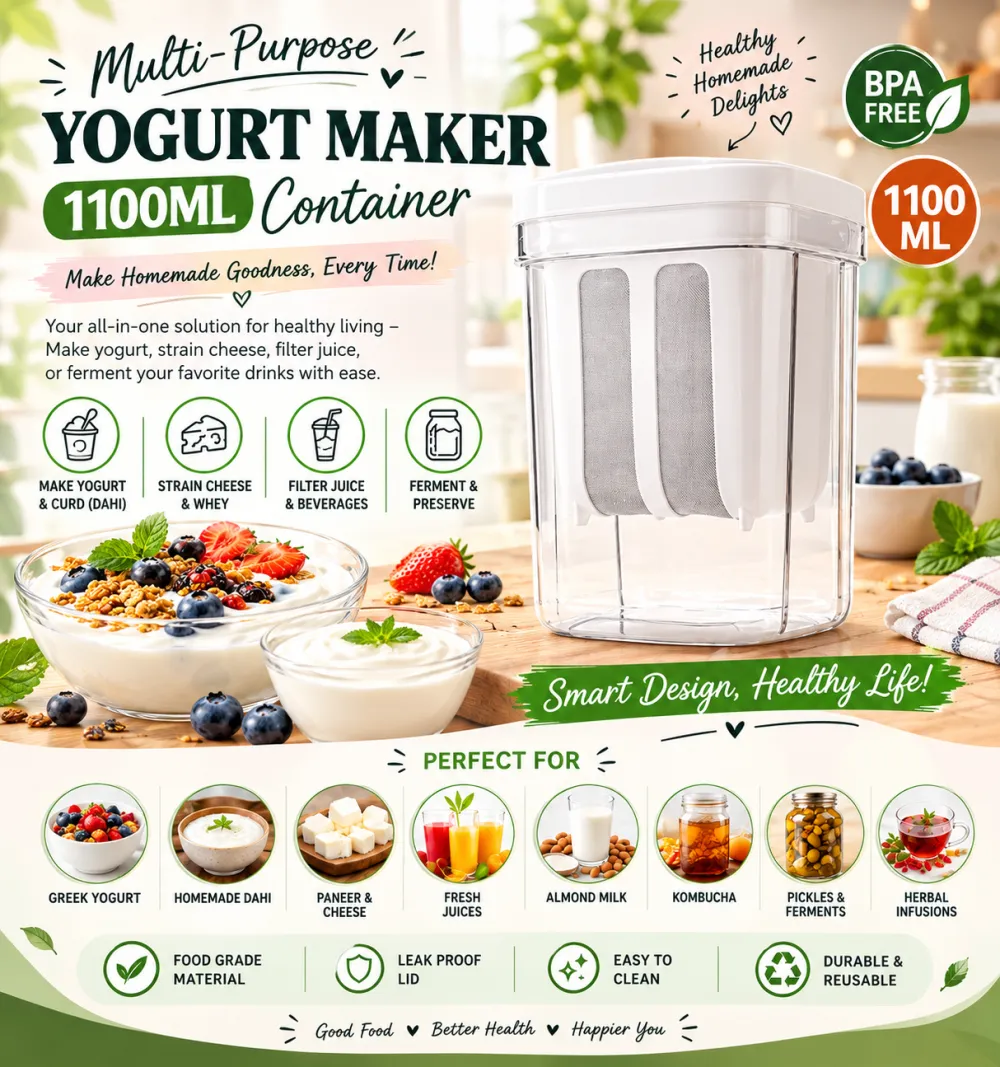 1100ML Multi-Purpose Yogurt Maker Container