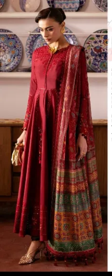 Dhanak Embroidery 3 piece