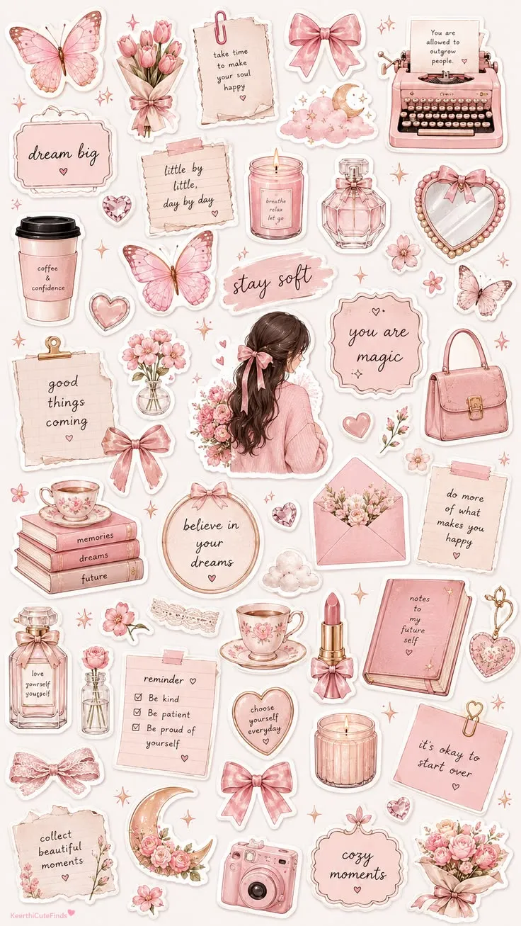 Aesthetic sticker