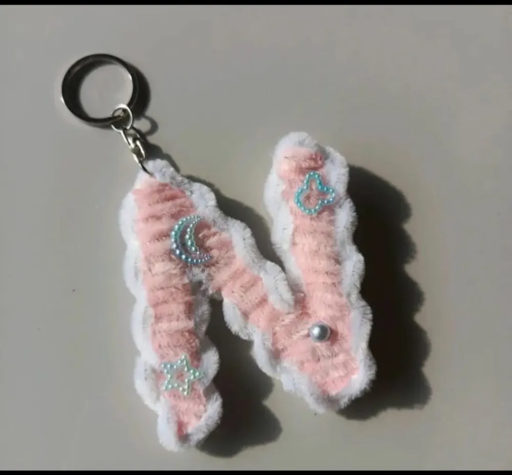 Personalized Initial & Character Keychain