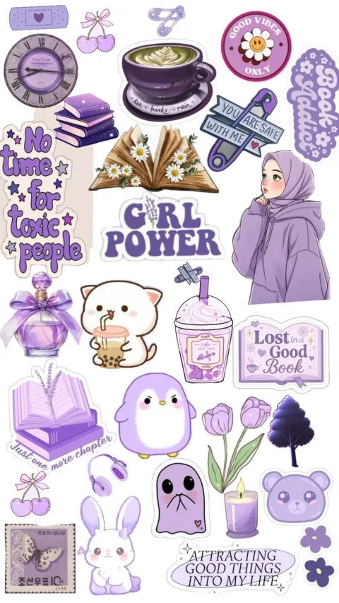 Aesthetic sticker